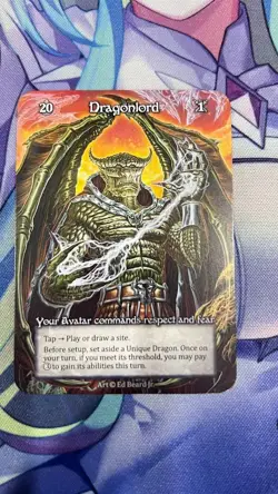 Dragonlord Avatar Non-Foil Card Sorcery Contested Realm Pack Fresh TCG - Image 1