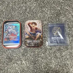 One Piece CCG 30 Card Lot Yamato Monkey D. Luffy Foil Regular with Tin - Image 2