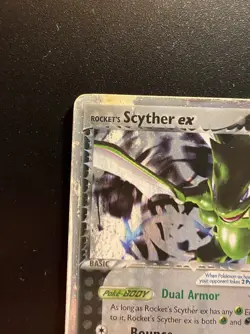 Pokemon Card- Rocket's Scyther Ex -102/109 -Rocket EX Returns-Holo-Very Played - Image 3