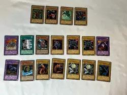 Yugioh McDonald’s Promos Lot MP1 x4 Cards MDP2 x14 Cards LP-Damaged - Image 1