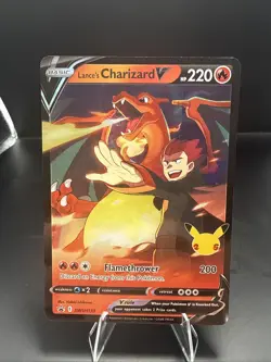 Pokemon TCG Lance's Charizard v SWSH133 Promo Card - Image 1