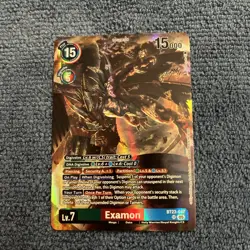Digimon Card Game Examon BT23-047 SR BT23 Hackers Slumber - Image 1
