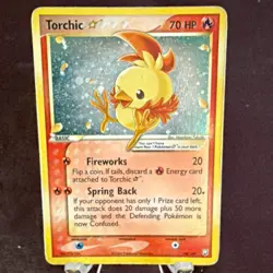 Nintendo Torchic Star 108/109 EX Team Rocket Returns Stamped Rare Pokemon Card - Image 1