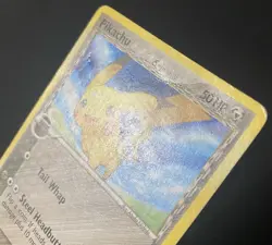 Pikachu (Delta Species) 79/110 Holon Phantoms Regular *DAMAGED* Pokemon Card - Image 3