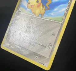 Pikachu (Delta Species) 79/110 Holon Phantoms Regular *DAMAGED* Pokemon Card - Image 4