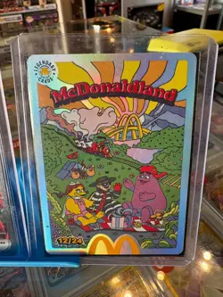 2026 McDonald’s Card Promo 12/24 Full Art Super Rare Card McDonaldland unclaimed - Image 1