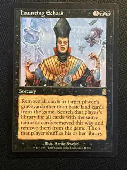 Mtg Odyssey — Haunting Echoes — EX++ - Image 1