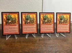 MTG 4X URZA'S SAGA GOBLIN CADETS ENGLISH MTG NM to LP - Image 1