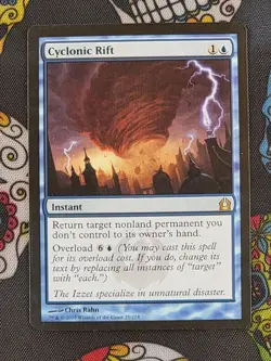 MTG Cyclonic Rift Normal Return to Ravnica #35 NM Never Played - Image 1