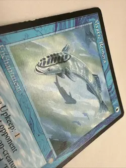 Mystic Remora x1 MTG Ice Age 1x Magic Fair Heavy Play HP Creased - Image 3