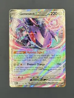 Genesect ex 067/086 Double Rare SV: Black Bolt Pokemon NM - Image 1