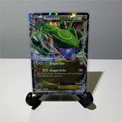 Pokemon Rayquaza EX 60/108 Roaring Skies Full Art Holo Ultra Rare 180HP - Image 1