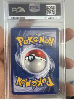 1999 POKEMON BASE SET SHADOWLESS #46 CHARMANDER PSA 5 - Image 2