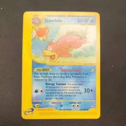 Pokemon Card Slowbro 33/147 Rare Non Holo Aquapolis Set - Image 1