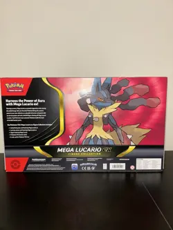Pokemon TCG Mega Lucario EX Figure Collection Box - BRAND NEW SEALED - Image 4