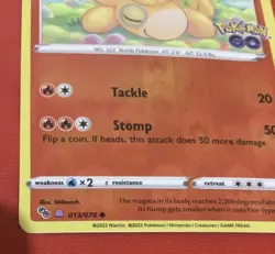 Pokemon Go Bidoof 059, Numel 013 Ditto Reverse Unpleeled Lot Set - Image 4
