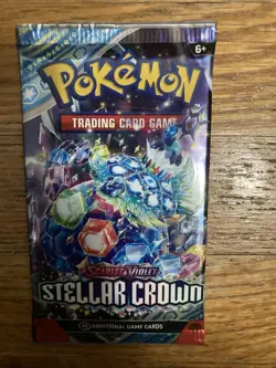 Pokemon TCG Scarlet & Violet Stellar Crown Booster Packs - Image 1