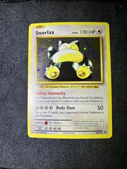 Pokemon Snorlax Promo Holo 130 HP XY179 Basic XY Set 2016 Card - Image 2
