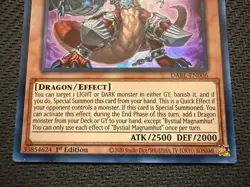 Bystial Magnamhut DABL-EN006 Darkwing Blast 1st Edition Super Rare Yu-Gi-Oh! - Image 2