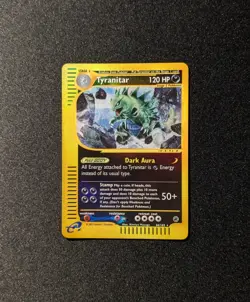 Pokemon EXPEDITION - #66/165 Tyranitar - Reverse Holo - ENG - Near Mint - Image 3