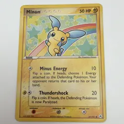 Pokemon Minun Hidden Legends 67/101 Basic 50 HP Common 2004 English - Image 1