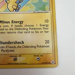 Pokemon Minun Hidden Legends 67/101 Basic 50 HP Common 2004 English - Image 5