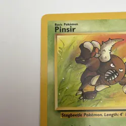 Pokemon Pinsir Jungle 25/64 Rare 60 HP Basic Unlimited Wizards 1999 English #1 - Image 3