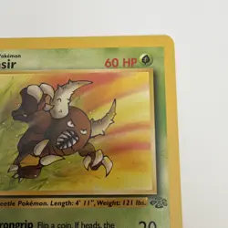 Pokemon Pinsir Jungle 25/64 Rare 60 HP Basic Unlimited Wizards 1999 English #1 - Image 4
