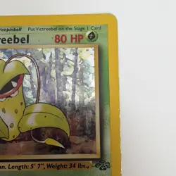 Pokemon Victreebel Jungle 14/64 Holo Rare Unlimited 80 HP Stage 2 1999 English - Image 4