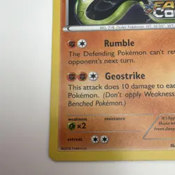 Pokemon Zygarde Fates Collide Promo Prerelease Basic 120 HP XY129 Holo English - Image 2