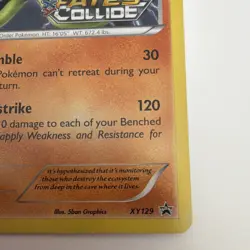 Pokemon Zygarde Fates Collide Promo Prerelease Basic 120 HP XY129 Holo English - Image 5