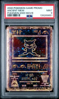 2000 Ancient Mew Pokemon 2000 Movie Game Movie Pokemon PSA 9 - Image 1