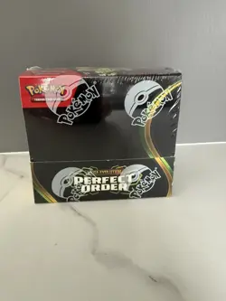 Pokemon TCG: Mega Evolution Perfect Order Booster Box - New & Sealed! - Image 1
