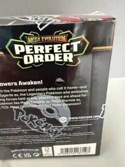 Pokemon TCG: Mega Evolution Perfect Order Booster Box - New & Sealed! - Image 4
