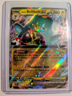 Iono's Bellibolt EX 053/159 Play! Stamp Journey Together Pokemon TCG NM - Image 1