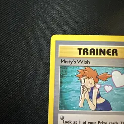 MISTY'S WISH 108/132 RARE GYM CHALLENGE POKEMON 1ST EDITION NM - Image 2