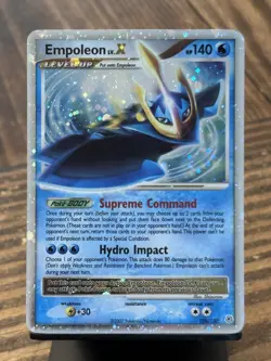 Pokemon Empoleon LV.X 140 HP Holo Rare Diamond & Pearl 120/130 Level Up 2007 - Image 3