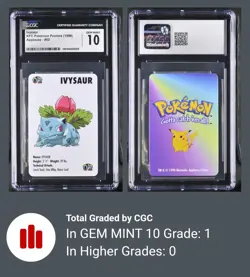 98 Pokemon Kfc Promo Set, This Is The First Sequential Graded CGC Set - Image 3