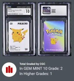 98 Pokemon Kfc Promo Set, This Is The First Sequential Graded CGC Set - Image 5