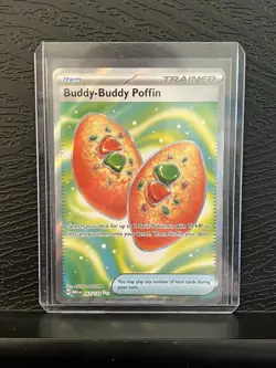 Buddy-Buddy Poffin 167/132 Ultra Rare Pokemon Mega Evolution NM - Image 3