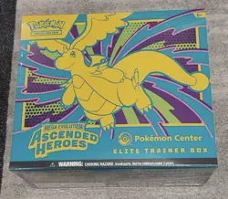 In Hand New & Sealed Pokemon TCG: Ascended Heroes Pokemon Center ETB NEW - Image 1