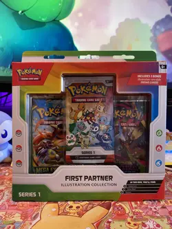 Pokemon TCG First Partner Illustration Collection -Brand New Sealed Box -on hand - Image 1