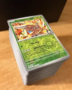 Pokemon Destined Rivals 100% Complete Base Reverse Holo, Holo & EX Set 001-182! - Image 1