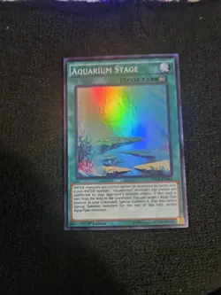 Yugioh Aquarium Stage DRL2-EN042 Super Rare 1st Edition - Image 1