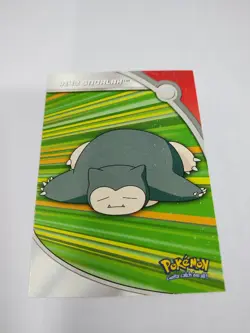2000 Topps Pokemon TV Animation Heroes & Villains Snorlax #HV14 NON HOLO - Image 1