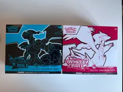 Sealed/New Black Bolt & White Flare Pokemon Center Elite Trainer ETB PC - Image 1