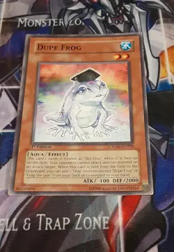 yugioh - Dupe Frog - CRMS-EN028 - Common 1st Edition - Image 1