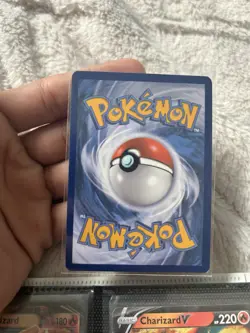 Pokemon Charizard V SWSH260 Promo Full Art Holo 220 HP Incinerate Heat Blast - Image 2