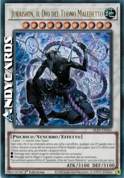 JURAISHIN, IL DIO DEL TUONO MALEDETTO • Ultra R • ALIN IT043 • 1Ed • Yugioh! - Image 1