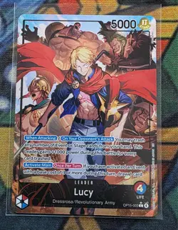 One Piece CCG Lucy OP15-002 L* Alt Art Mint - Image 1